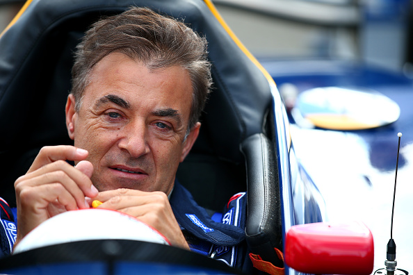 L'ancien pilote Jean Alesi au Grand Prix de Formule 1 d'Autriche au Red Bull Ring, le 20 juin 2015 à Spielberg, en Autriche.  (Photo : Mark Thompson/Getty Images)