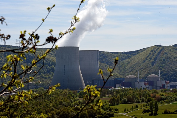 La centrale nucléaire de Chooz, dans le nord de la France. (Photo : FRANCOIS LO PRESTI/AFP via Getty Images)