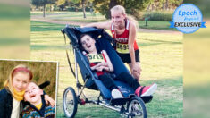 Vidéo : une coureuse de 14 ans pousse son grand frère en fauteuil roulant pour qu’ils puissent courir ensemble