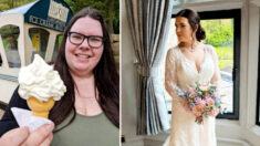 Pesant 171 kg, elle décide de perdre la moitié de son poids pour mettre la robe de ses rêves à son mariage