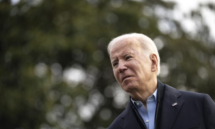 Le président Joe Biden à Washington le 15 décembre 2021. (Drew Angerer/Getty Images)