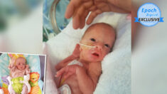 La petite fille née 13 semaines d’avance était trop petite pour porter des vêtements de poupée, elle s’épanouit aujourd’hui : « notre petite combattante »