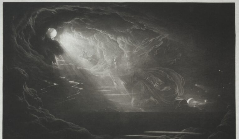 « La création de la lumière », 1824, par John Martin. Illustration pour « Paradis perdu » de John Milton. (Domaine public)