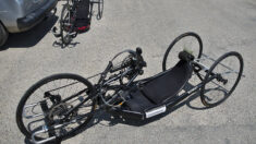 Paraplégique, elle parcourt 4.400 km sur un vélo couché, traversant les États-Unis par les montagnes