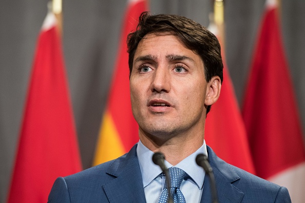 Le premier ministre canadien Justin Trudeau demande la libération "immédiate" des deux canadiens. Photo de MARTIN OUELLET-DIOTTE / AFP / Getty Images.
