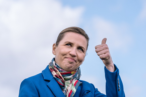 La Première ministre danoise, Mette Frederiksen. (Photo : EMIL HELMS/Ritzau Scanpix/AFP via Getty Images)