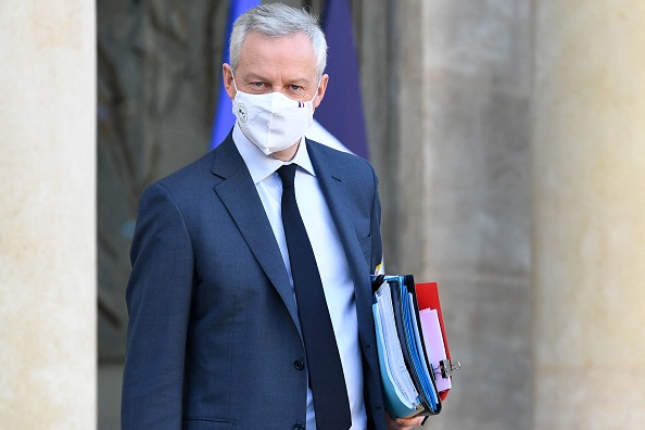Le ministre français de l'Économie et des Finances, Bruno Le Maire.  (BERTRAND GUAY/AFP via Getty Images)