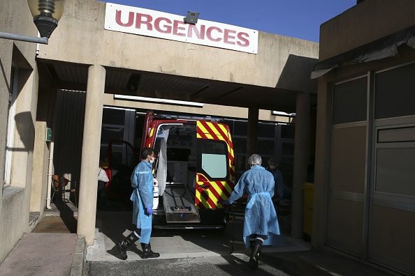 Urgences, hôpital de Bastia en Corse (PASCAL POCHARD-CASABIANCA/AFP via Getty Images)