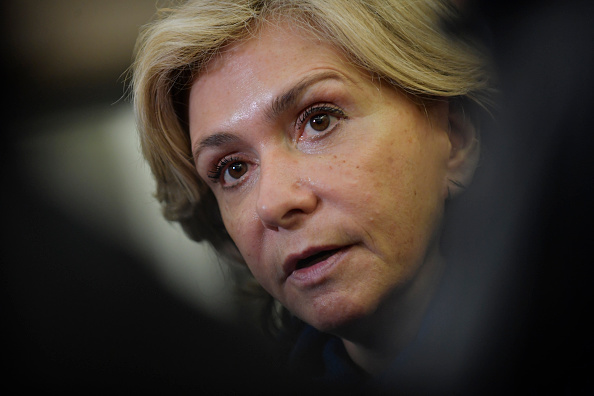Valérie Pécresse du parti Les Républicains (LR). (Photo : JULIEN DE ROSA/AFP via Getty Images)