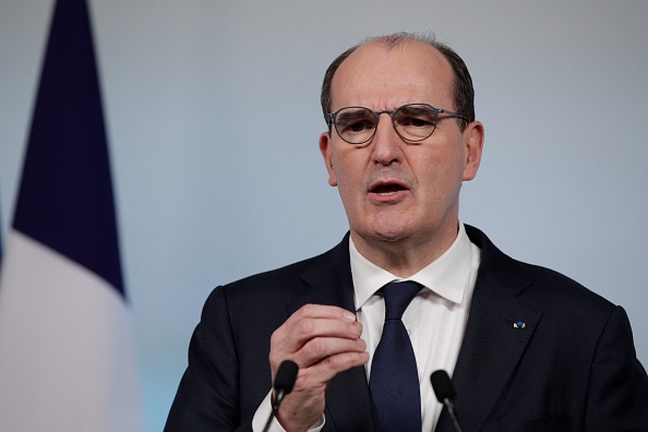 Le Premier ministre Jean Castex. (Photo :GEOFFROY VAN DER HASSELT/AFP via Getty Images)