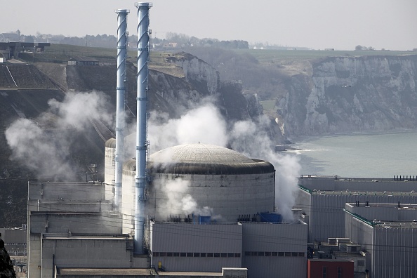 Centrale nucléaire de Penly en Seine-Maritime. (Photo : CHARLY TRIBALLEAU/AFP via Getty Images)