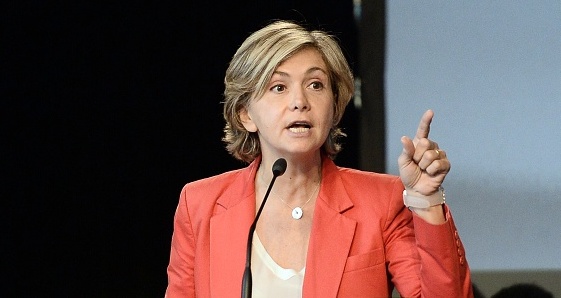 La présidente de la région Ile-de-France Valérie Pécress.      (Photo : STEPHANE DE SAKUTIN/AFP via Getty Images)