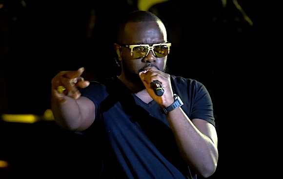 Le rappeur Congolais  Gims à Tunis.      (Photo : FETHI BELAID/AFP via Getty Images)