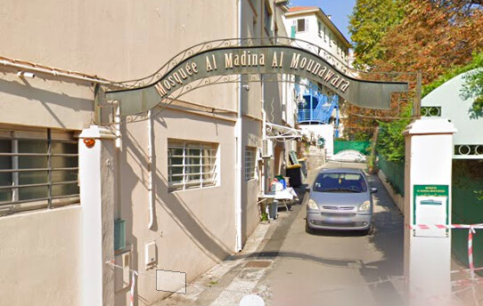 La mosquée Al Madina Al Mounawara à Cannes. (Capture d'écran Google maps)