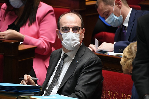 Le Premier ministre Jean Castex. (BERTRAND GUAY/AFP via Getty Images)