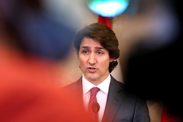 Le Premier ministre du Canada Justin Trudeau. (Photo : DAVE CHAN/AFP via Getty Images)