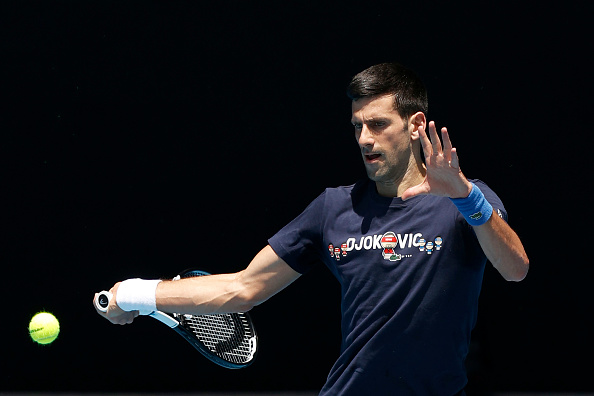 Novak Djokovic. (Photo : Darrian Traynor/Getty Images)