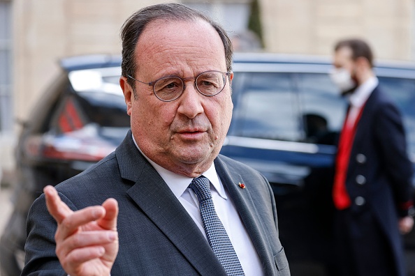 L'ancien Président  François Hollande.  (LUDOVIC MARIN/AFP via Getty Images)