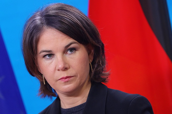 La cheffe de la diplomatie allemande, Annalena Baerbock. (Photo : Christian Marquardt-Pool/Getty Images)