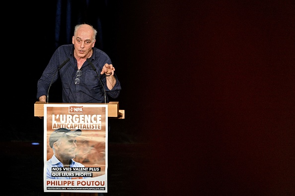 Philippe Poutou, candidat à la présidence du Nouveau Parti Anticapitaliste (NPA). (SEBASTIEN BOZON/AFP via Getty Images)