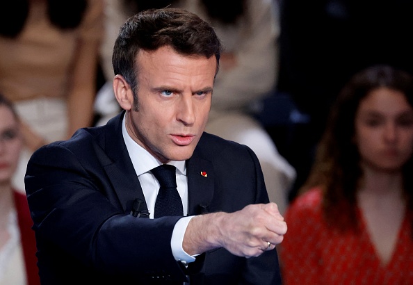 Emmanuel Macron. (Photo : LUDOVIC MARIN/POOL/AFP via Getty Images)