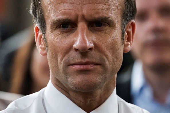 Emmanuel Macron  (LUDOVIC MARIN/AFP via Getty Images)