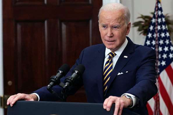 Le président américain Joe Biden. (Photo :  Win McNamee/Getty Images)