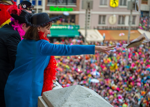 Carnaval de Dunkerque. (PHILIPPE HUGUEN/AFP via Getty Images)