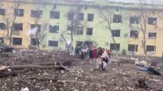 Ukraine: indignation après le bombardement d’un hôpital pour enfants