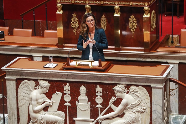 Mme Coralie Dubost à l'Assemblée Nationale.
(Photo  JACQUES DEMARTHON/AFP via Getty Images)