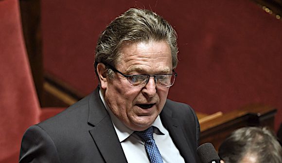 Le député du Haut-Rhin Jacques Cattin (LR). (Photo : STEPHANE DE SAKUTIN/AFP via Getty Images)