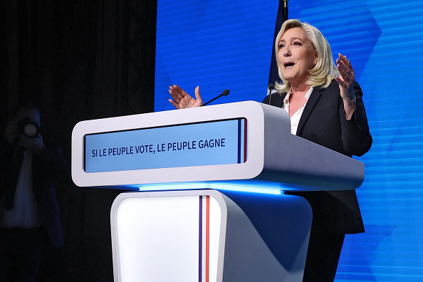 Marine Le Pen  (THOMAS SAMSON/AFP via Getty Images)