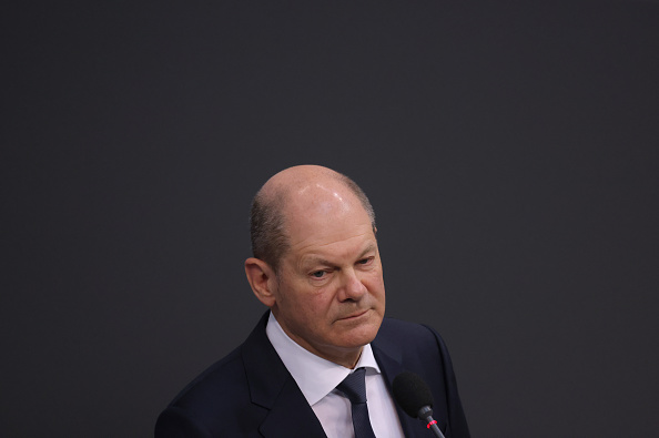 Le chancelier allemand Olaf Scholz. (Photo Sean Gallup/Getty Images)