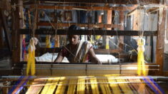 Inde: le tissage traditionnel des saris de Varanasi ne tient plus qu’à un fil