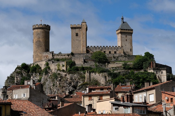 Photo du château de Foix, prise le 1er mai 2017. (ERIC CABANIS/AFP via Getty Images)