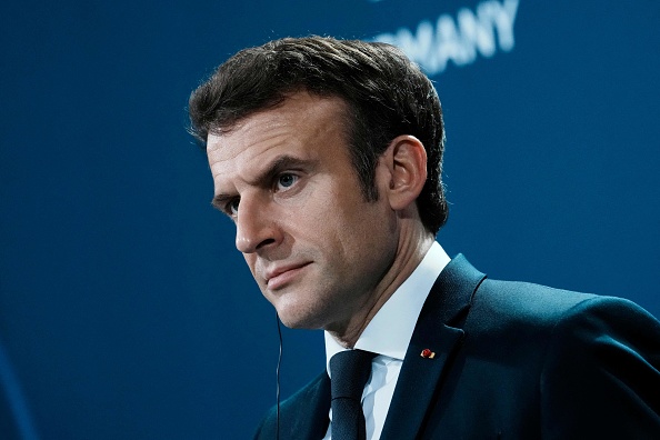 Le Président Emmanuel Macron. (Photo : THIBAULT CAMUS/POOL/AFP via Getty Images)