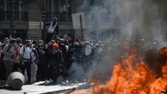 Cortèges fournis et incidents violents pour un 1er mai très politique