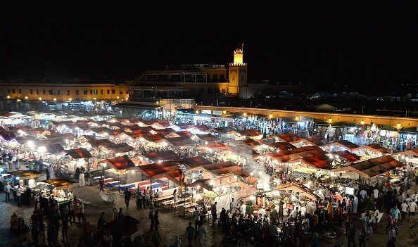 Marrakech, la ville ocre, retrouve des couleurs après le Covid