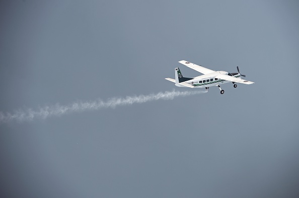Un avion Cessna 208 Caravan.  (Photo :  LILLIAN SUWANRUMPHA/AFP via Getty Images)