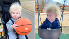 «Ses cheveux sont une bénédiction»: Un garçon atteint par un rare syndrome des cheveux fait naître donne le sourire tout le monde