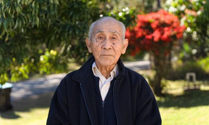 Nal Oum, un survivant du génocide cambodgien, à Palm Beach, en Floride, le 29 janvier 2022. (Otabius Williams/Epoch Times)
