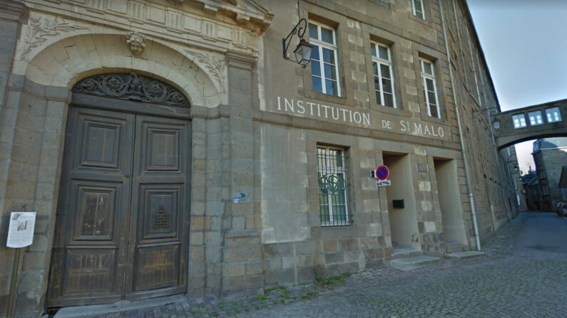 Le lycée l'Institution à Saint-Malo (Capture d'écran/Google Maps)