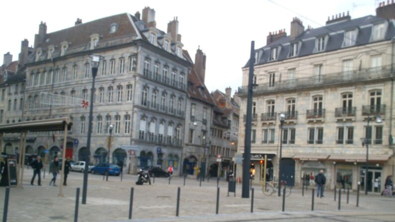 Vue du centre ville de Besançon. (CC BY-SA 4.0) 