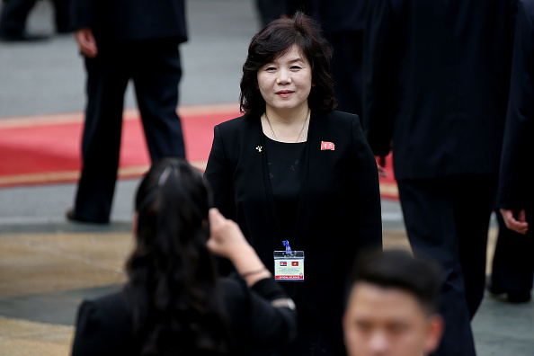 En Corée du Nord Choe Son Hui, a été nommée au poste de ministre des Affaires étrangères. Photo de LUONG THAI LINH / POOL / AFP via Getty Images.