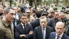 Macron, Scholz et Draghi en visite de « soutien » en Ukraine, avant une décision cruciale de l’UE