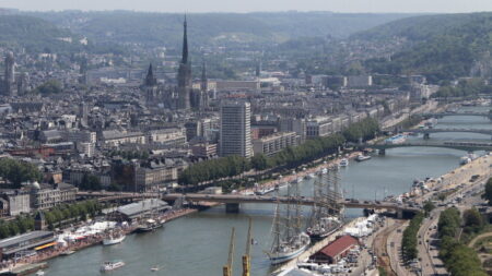 Rouen: un passage ancien découvert dans le centre ville lors d’un chantier