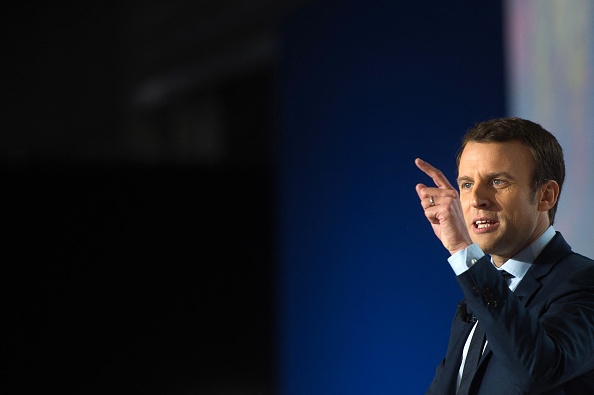 Le Président Emmanuel Macron. (Photo : BERTRAND LANGLOIS / AFP) (Photo by BERTRAND LANGLOIS/AFP via Getty Images)