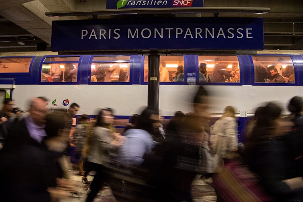 La gare Montparnasse à Paris.  (Photo : CHRISTOPHE SIMON/AFP via Getty Images)
