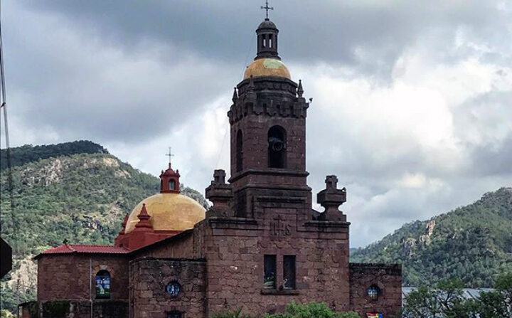 Photo du temple de la Mission de Cerocahui au Mexique de Mik Sed de Wikimédia