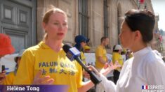 VIDÉO: Manifestation devant l’Ambassade de Chine à Paris pour les 23 ans de persécution du Falun Gong